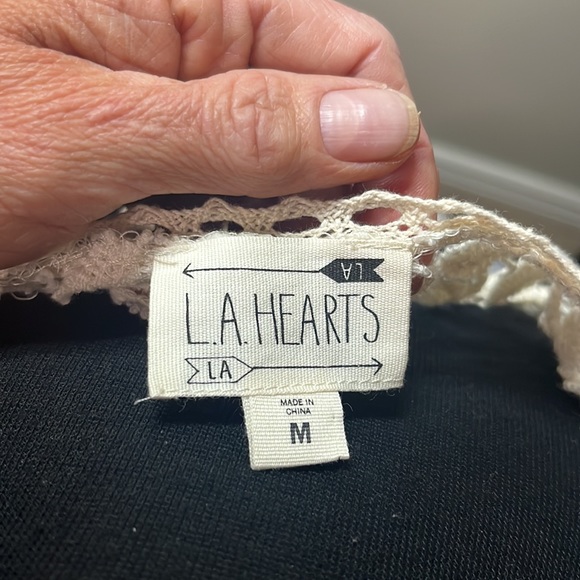 Nwot LA Hearts ivory M swim suit coverup or a dress with a dress shaper under. - Picture 4 of 4